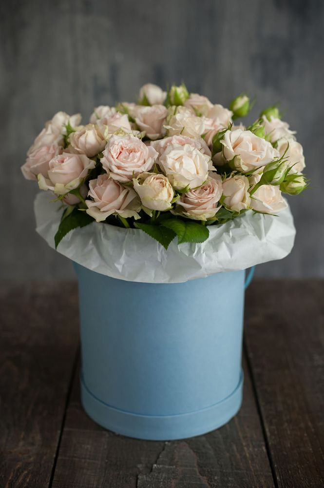 свадебная коробка XL с пионами для церемонии в Кемерово