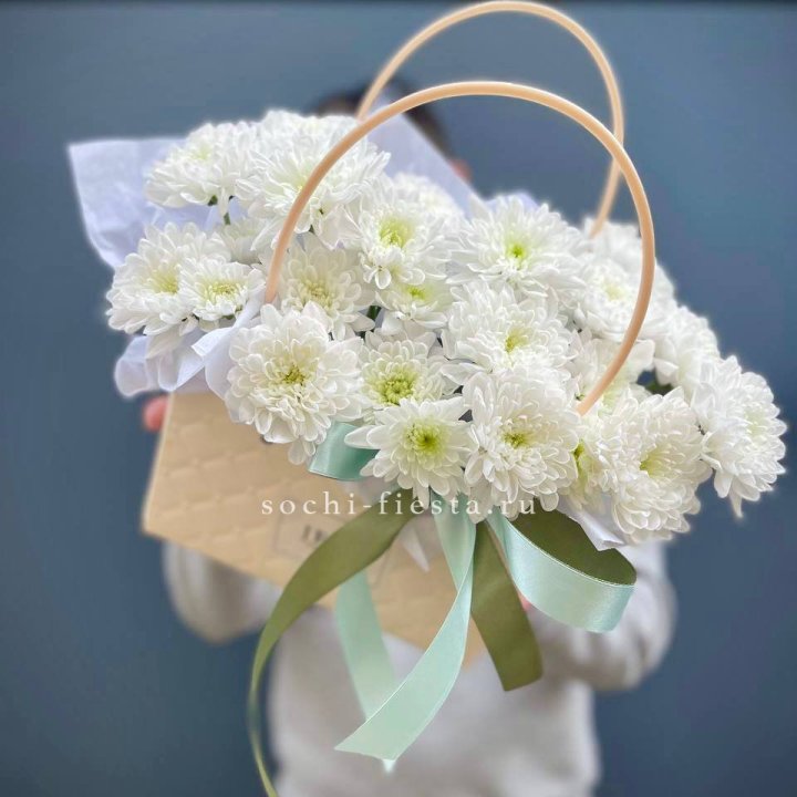 Сумочка с хризантемами в Кемерово