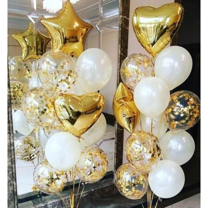 Фонтан шаров "Привет, это я" в Кемерово