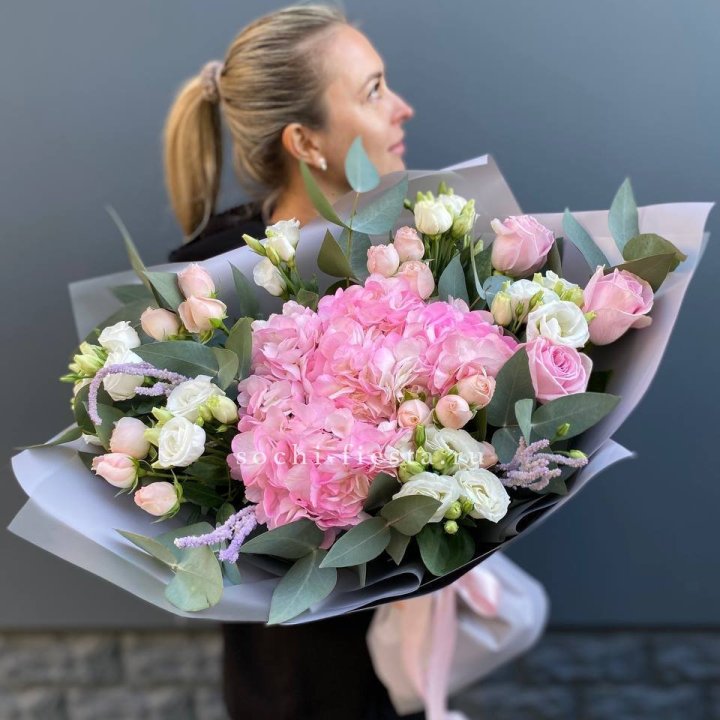 Дизайнерский букет "Кристал" в Кемерово