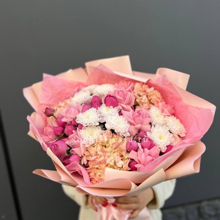 Букет "Нежное послание" в Кемерово