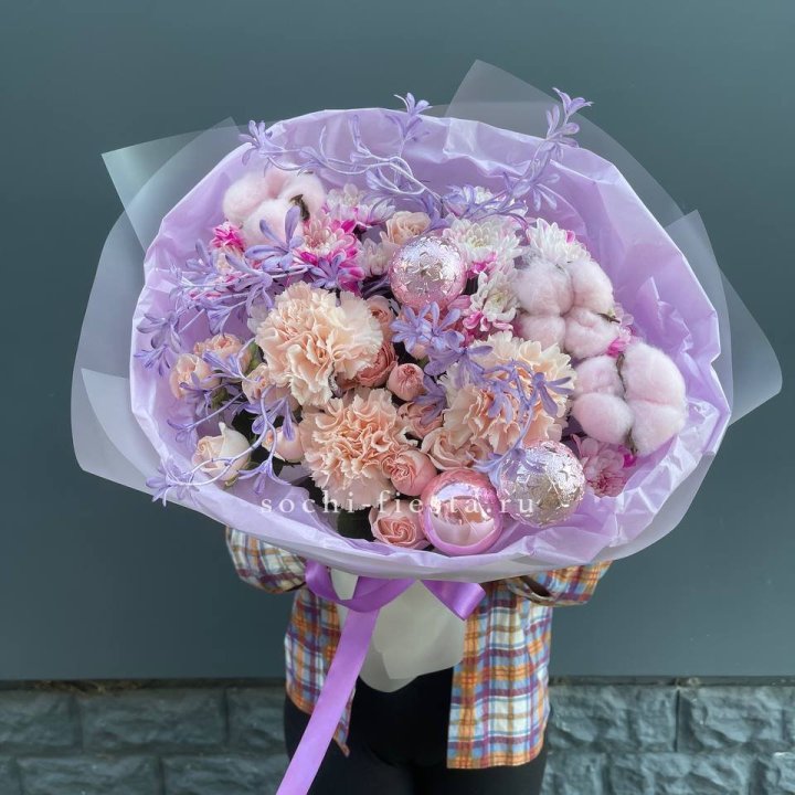 Букет "Лавандовая сказка" в Кемерово