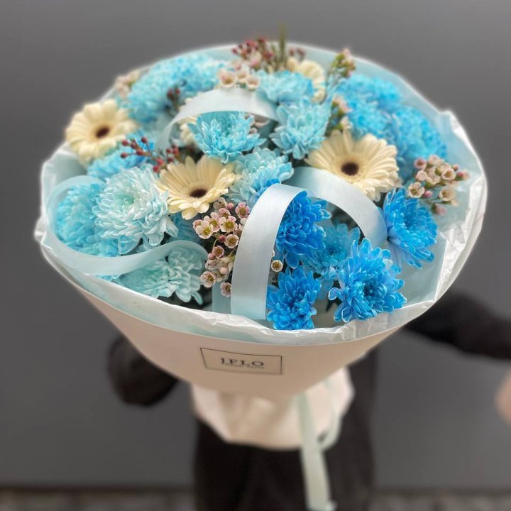 Букет "Голубые дали" в Кемерово