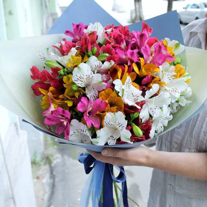 Микс альстромерий в Кемерово