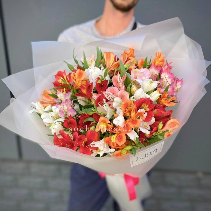 Микс альстромерий №5 в Кемерово