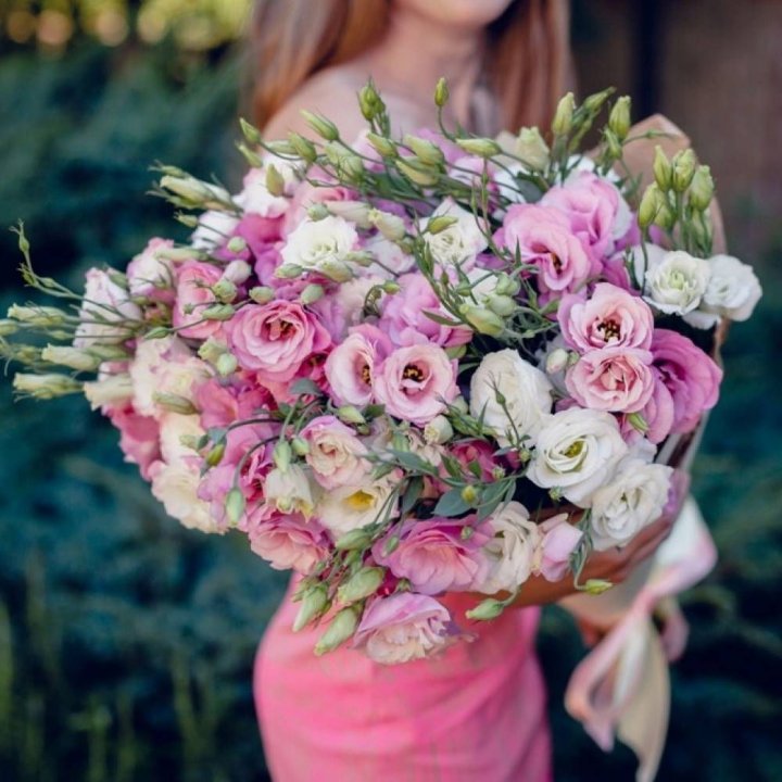 Букет эустом №1  в Кемерово