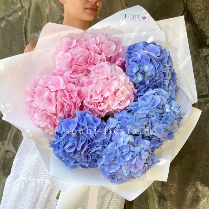 Букет гортензий №1 в Кемерово