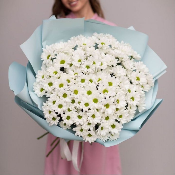  Букет хризантем "Бон-бон" в Кемерово
