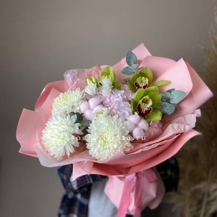  Букет с орхидеями "Вита" в Кемерово