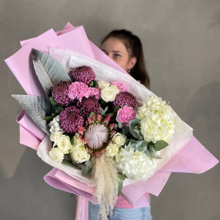Дизайнерский букет №17 в Кемерово