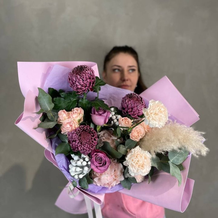 Дизайнерский букет №18 в Кемерово