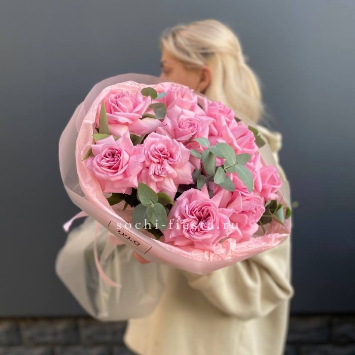 Букет роз "Минифу-2" в Кемерово