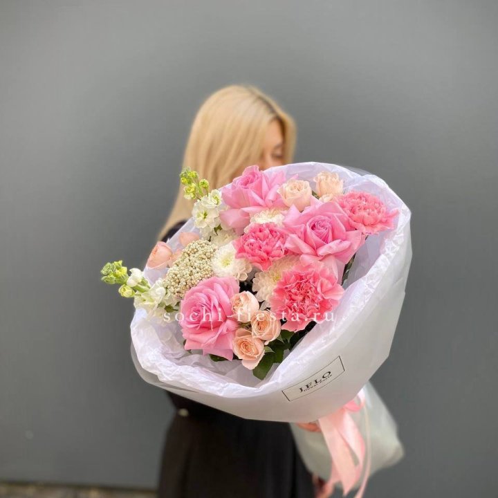 Букет "Нежный поцелуй" в Кемерово