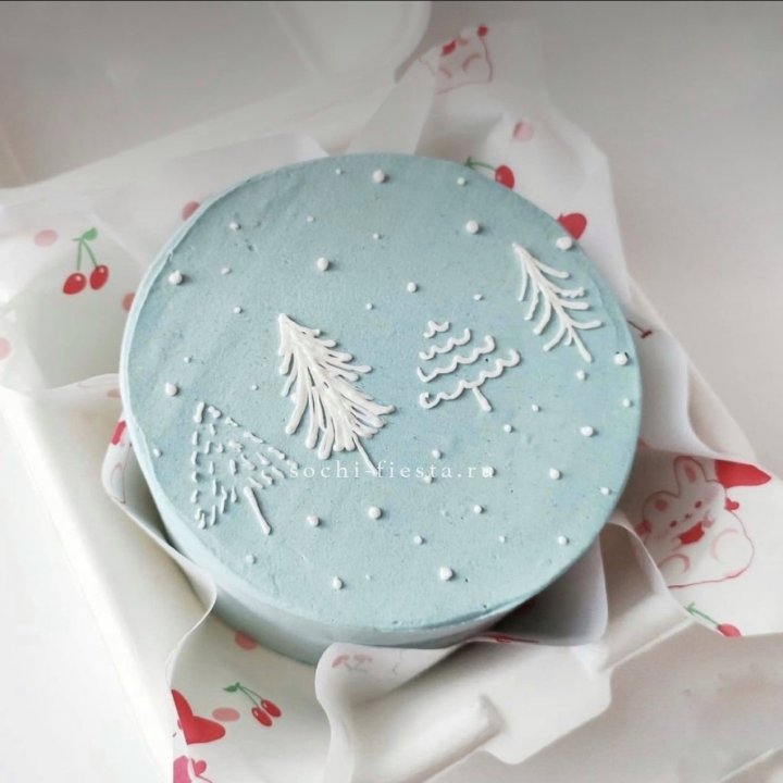 Бенто-торт "Елки" в Кемерово