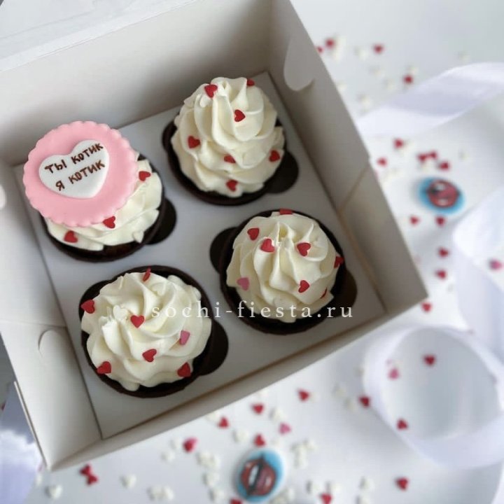 Набор капкейков "Для тебя" в Кемерово