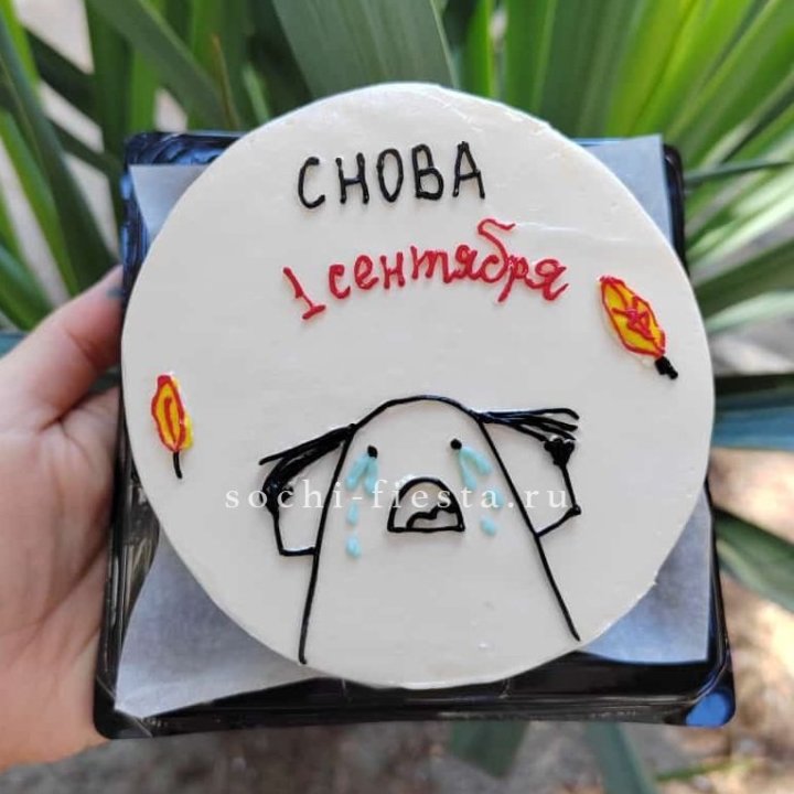 Бенто-торт "Не опять, а снова..." в Кемерово