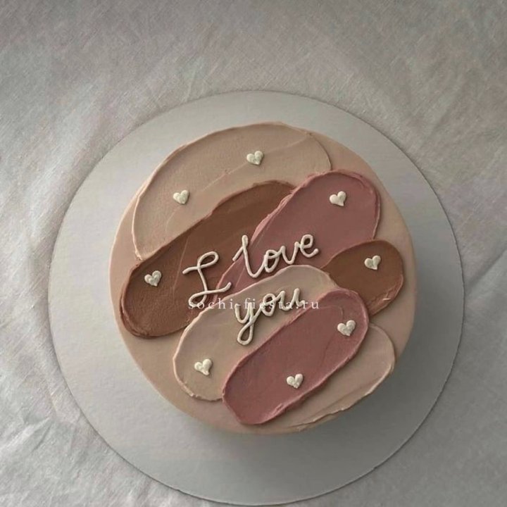 Бенто-торт "Я тебя люблю невероятно"  в Кемерово