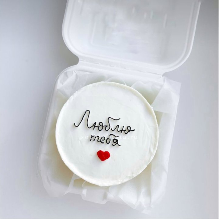 Бенто-торт "Люблю Тебя"  в Кемерово