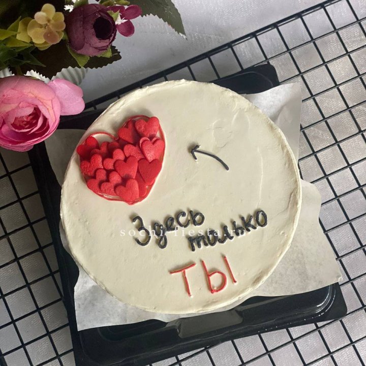 Бенто-торт "В моем сердце только ты"  в Кемерово