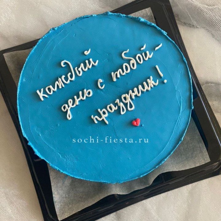 Бенто-торт "Каждый день с тобой праздник"  в Кемерово