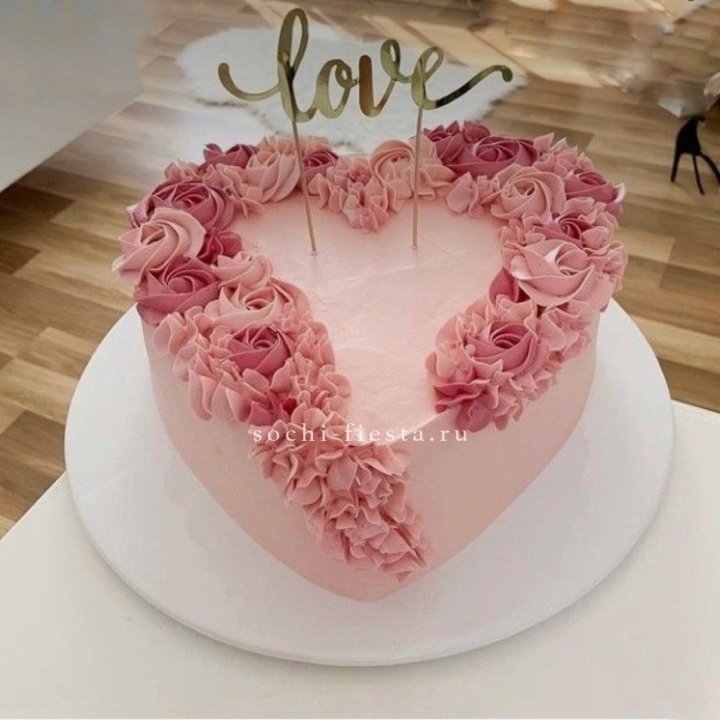 Торт "Сердце" 10 в Кемерово