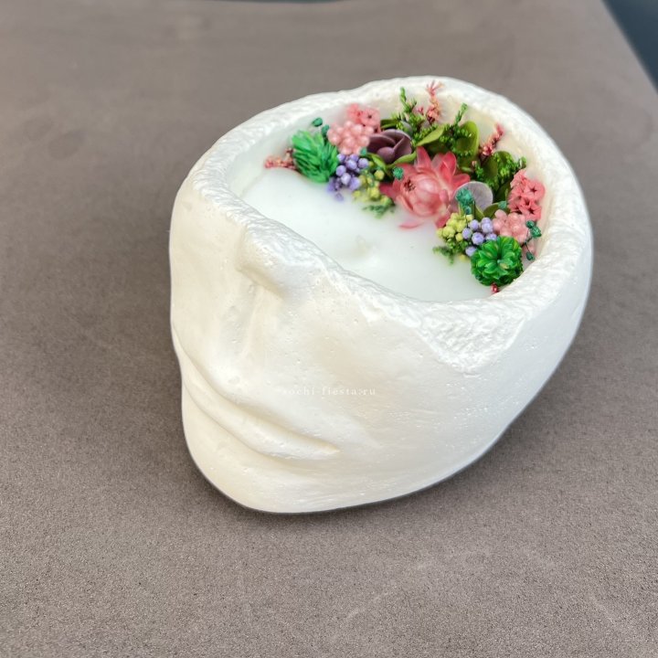 Свеча ароматическая в гипсе  в Кемерово