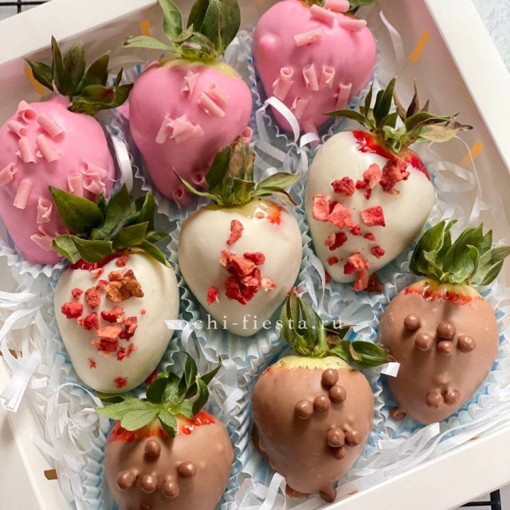 Клубника в шоколаде 9 ягод в Кемерово