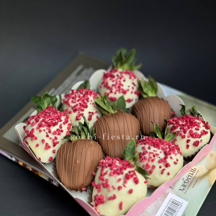 Клубника в шоколаде 9 ягод №2 в Кемерово