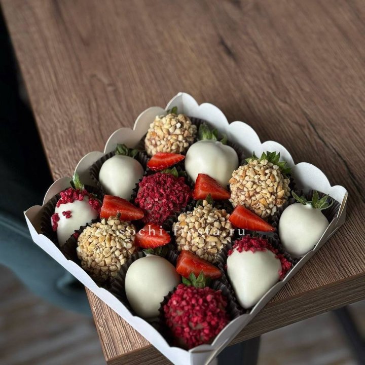 Клубника в шоколаде 12 ягод №2 в Кемерово