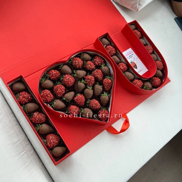 Клубника в шоколаде "Я люблю тебя" в Кемерово