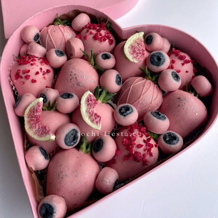 Клубника в шоколаде Сердце в Кемерово