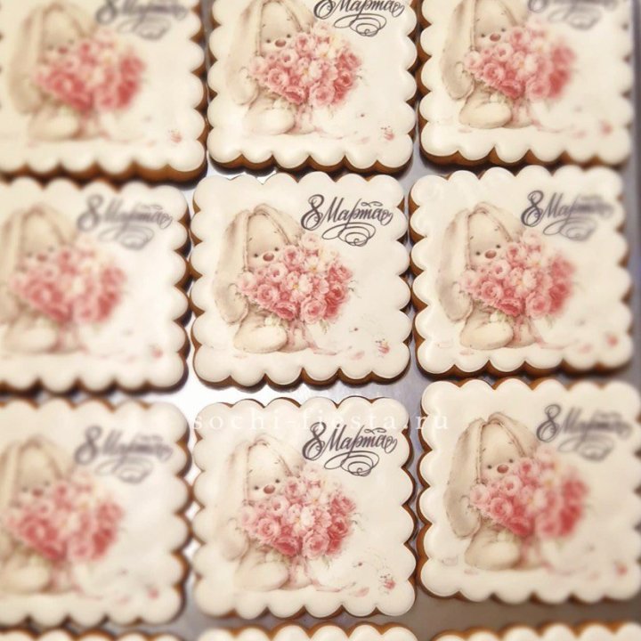 Имбирный пряник 8 марта в Кемерово