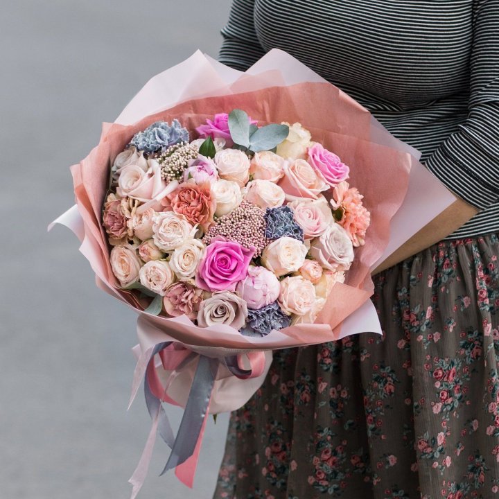 Дизайнерский букет №4 в Кемерово