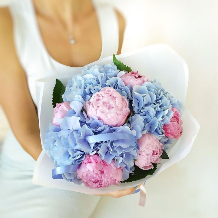 Гортензия и Пионы в Кемерово