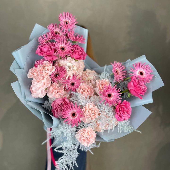 Дизайнерский букет "Свит хаер" в Кемерово