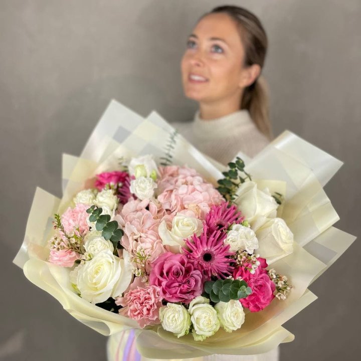 Дизайнерский букет "Мелоди" в Кемерово