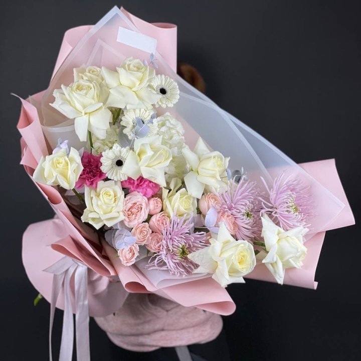 Дизайнерский букет №22 в Кемерово
