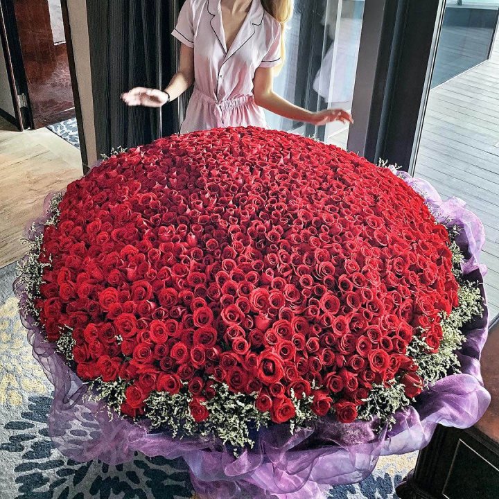 1001 роза в Кемерово