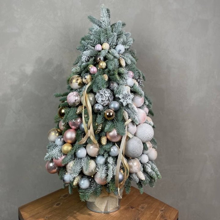 Новогодняя ёлка из веток датского нобилиса в Кемерово