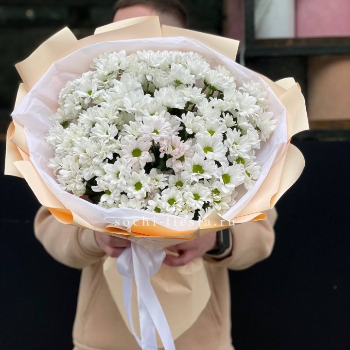  Букет хризантем в Кемерово