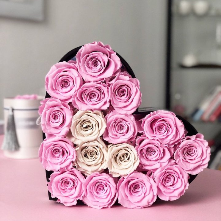 Сердце из роз в Кемерово