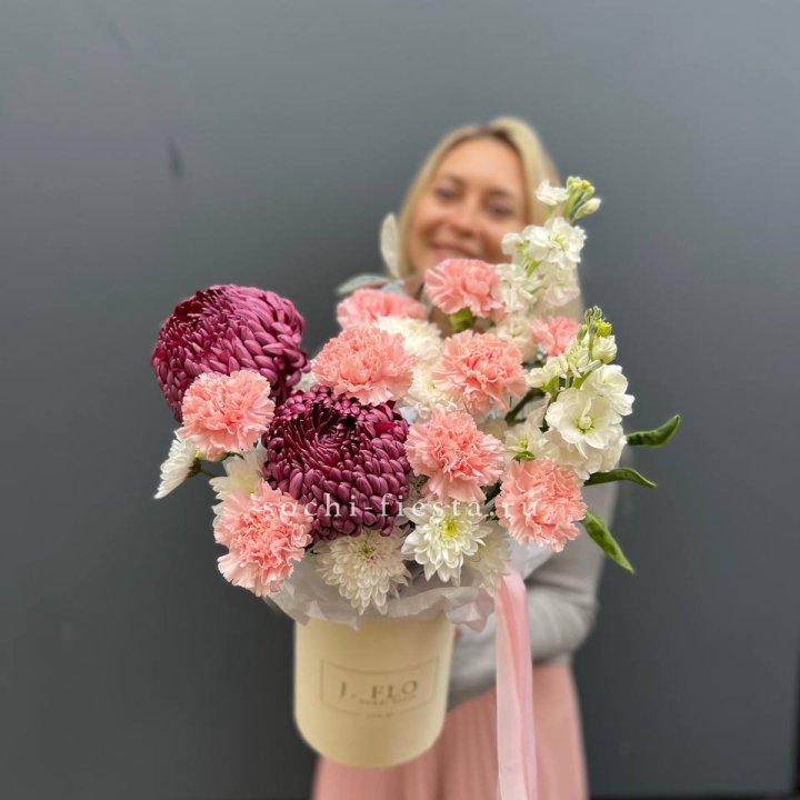 Цветочный бокс №4 в Кемерово