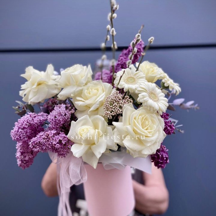 Цветочный бокс "Светлое Воскресенье" в Кемерово