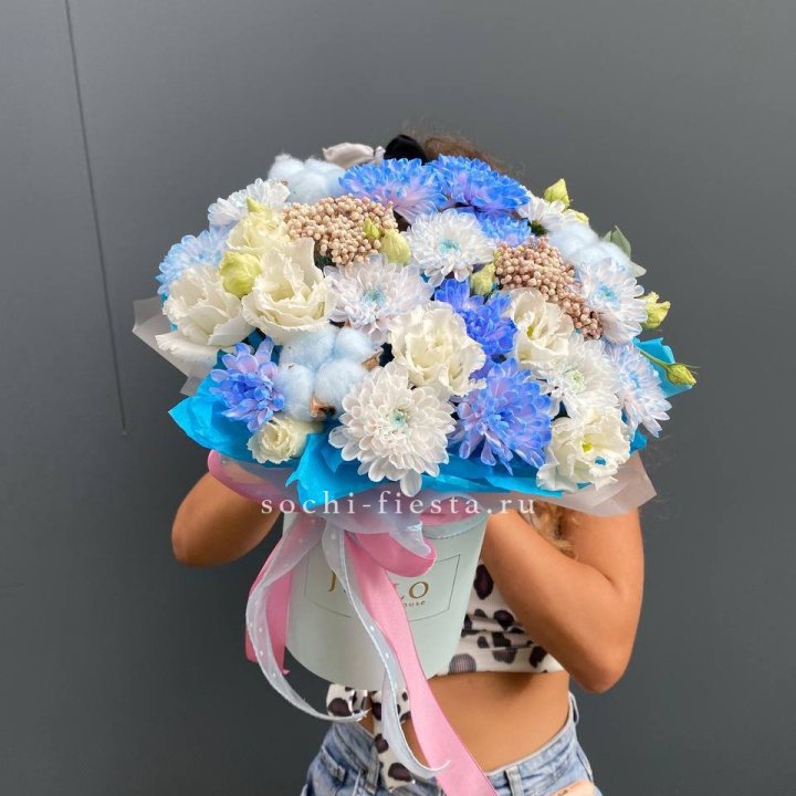 Коробка цветов  " Облако" в Кемерово