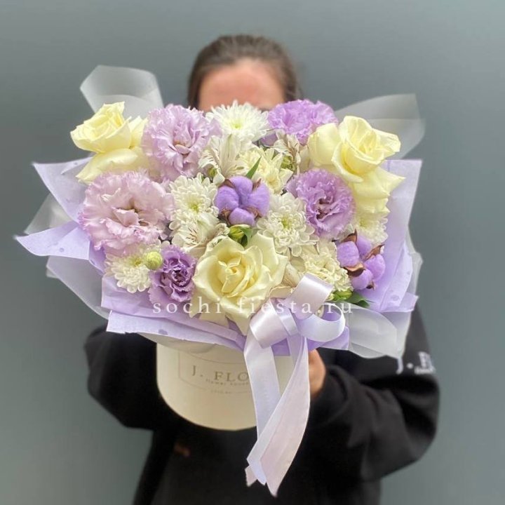 Цветочная композиция "Сминк" в Кемерово