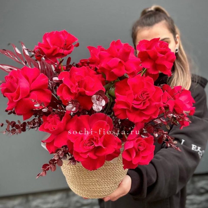 Джутовое кашпо "Трамонто" в Кемерово