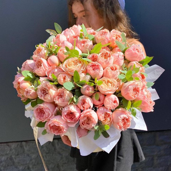 Коробка с цветами "Сиена" в Кемерово