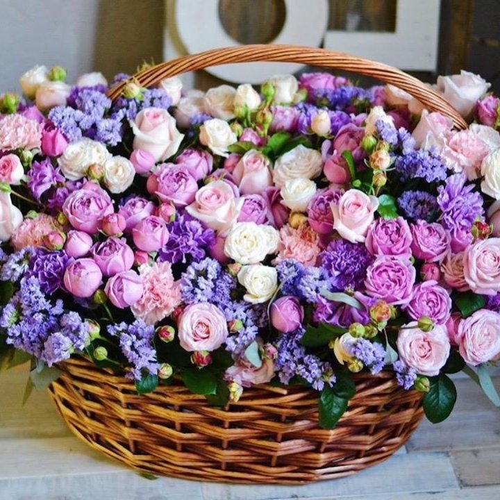 Корзина "Лаванда" в Кемерово