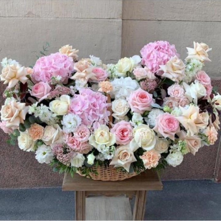 Цветочная корзина макси N2 в Кемерово