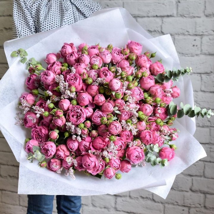 51 кустовая роза в Кемерово